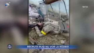 Recruții ruși nu vor la război