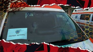 Protest pe termen nelimitat al angajaților de pe ambulanțe. Mașinile operative vor purta mesajul &bdquo;Protest național&rdquo;