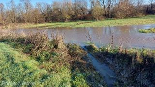 Cod galben de inundații în Arad: un drum județean a fost închis