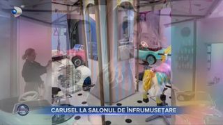 Carusel la salonul de &icirc;nfrumusețare