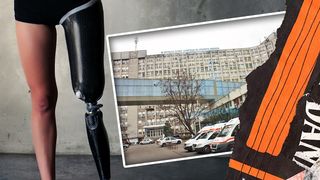 VIDEO - O pacientă cu piciorul amputat a fost umilită de infirmiere