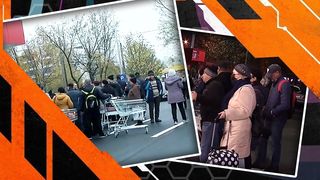 VIDEO- Românii s-au îmbulzit la deschiderea unui supermarket din Capitală. Oamenii s-au pus la coadă de la cinci dimineața