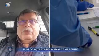 Luni de așteptare la analize gratuite