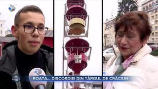 Roata... discordiei din T&acirc;rgul de Crăciun