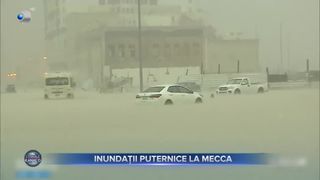 Inundații puternice la Mecca