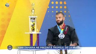 Yani Zaharia, campion de aur la Kempo