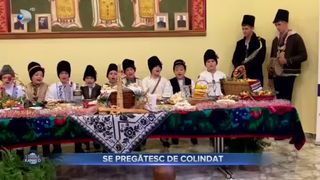 Se pregătesc de colindat