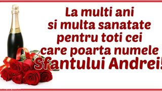 Urări de La mulți ani de Sf. Andrei 2022