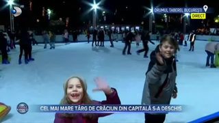 Cel mai mare târg de Crăciun din Capitală s-a deschis