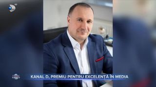 Kanal D, premiu pentru excelență în media