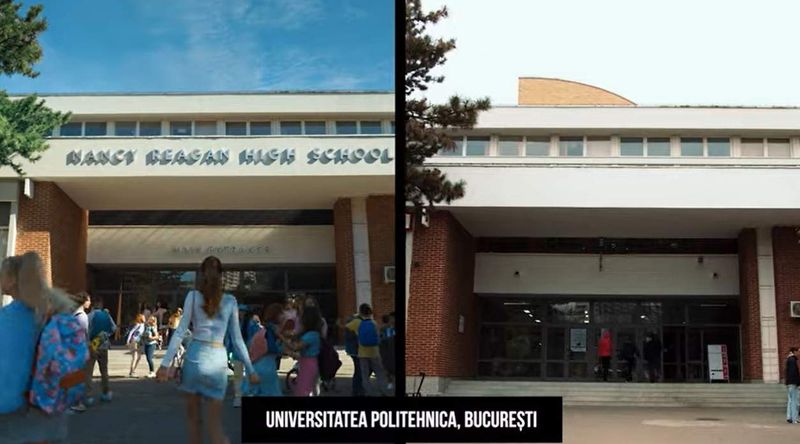 FOTO/VIDEO - Noul serial „Wednesday” s-a filmat în România. Iată cum arată locațiile în realitate și cum arată în serial!