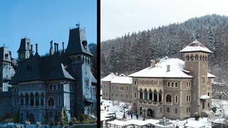 FOTO/VIDEO - Noul serial „Wednesday” s-a filmat în România. Iată cum arată locațiile în realitate și cum arată în serial!