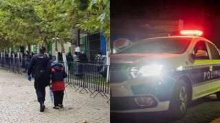 O femeie cu dificultăţi de vedere care s-a rătăcit, &icirc;n Bucureşti, a fost ajutată de jandarmi să ajungă acasă