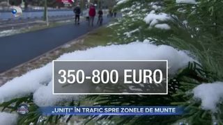 ”Uniți” în trafic spre zonele de munte