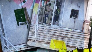 VIDEO - Un bancomat a fost aruncat în aer la pavilionul expozițional din Constanța, al doilea în ultimele zece zile