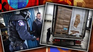 Țigări de contrabandă de peste 1,4 milioane de euro au fost descoperite de polițiști într-o remorcă