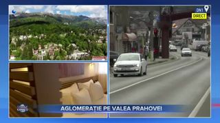 Aglomeratie pe Valea Prahovei