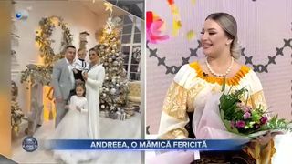 Andreea Popovici, o mamica fericita