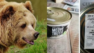 Cât costă o conservă cu excremente de urs?! Produsele se vând în magazinele din România