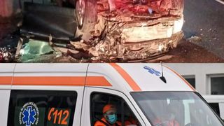 Accident cumplit: Un şofer a murit după ce a intrat cu maşina într-un cap de pod