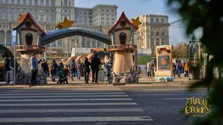 Eveniment caritabil organizat în Piața Constituției. Nicușor Dan: „Târgul de Crăciun trebuie să bucure toți copiii”