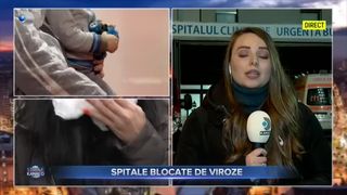 Spitale blocate de viroze