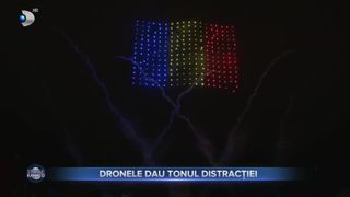 Dronele dau tonul distracției