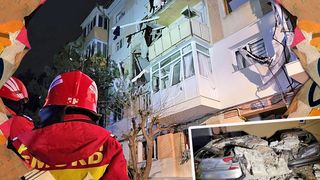 VIDEO - Explozie puternică într-un bloc din Suceava, luni dimineața