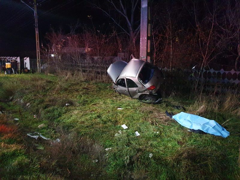 Accident cumplit în Vâlcea