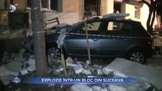Explozie &icirc;ntr-un bloc din Suceva