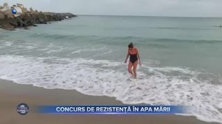 Concurs de rezistență &icirc;n apa mării
