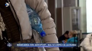 M&acirc;ncarea din aeroport, mai scumpă ca la Dubai