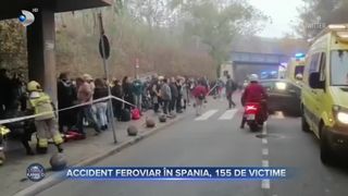 Accident feroviar în Spania, 155 de victime