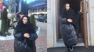 Anamaria Prodan, ipostază inedită la Mănăstirea Nechit. Pentru ce s-a rugat impresara 