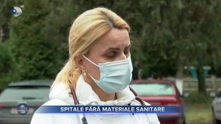 Spitale fără materiale sanitare
