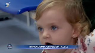 Tripandemia umple spitalele