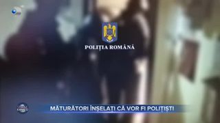 Măturători înșelați că vor fi polițiști