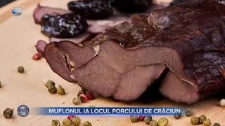 Muflonul ia locul porcului de Crăciun
