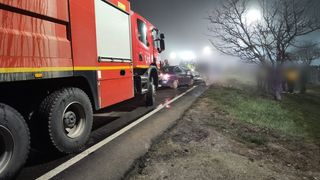 FOTO Accident cu opt răniţi într-un accident rutier produs pe DN 6. Printre victime se numără și doi bebeluși