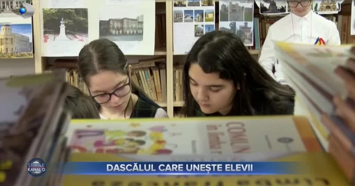 Dascălul care unește elevii - Stirile Kanal D