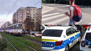 Tragedie în cartierul Rahova din Capitală! O copilă de 12 ani a fost călcată de tramvai