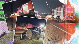 Accident rutier grav pe DN6: patru victime au ajuns la spital