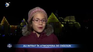 Au intrat &icirc;n atmosfera de Crăciun