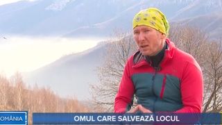 VIDEO- Iulian Pănescu- omul care salvează at&acirc;t vieți pe munte, c&acirc;t și locuri