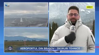 Aeroportul din Brașov- Zboruri tehnice