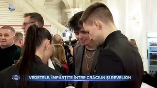 Vedetele, împărțite între Crăciun și Revelion