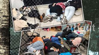 VIDEO - Românii blocați pe aeroportul din Luton au început să protesteze în aeroport