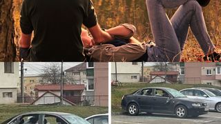 Răzbunarea unei românce înșelate de soț. Femeia i-a distrus mașina bărbatului în timp ce el se distra cu cea mai bună prietenă a ei