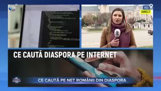 Ce caută pe net rom&acirc;nii din diaspora