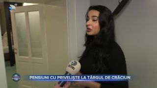 Pensiuni cu priveliște la târgul de Crăciun